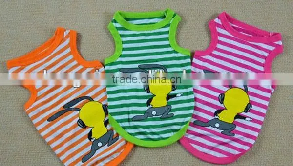 pet soft and lovely print clothing dog clothes