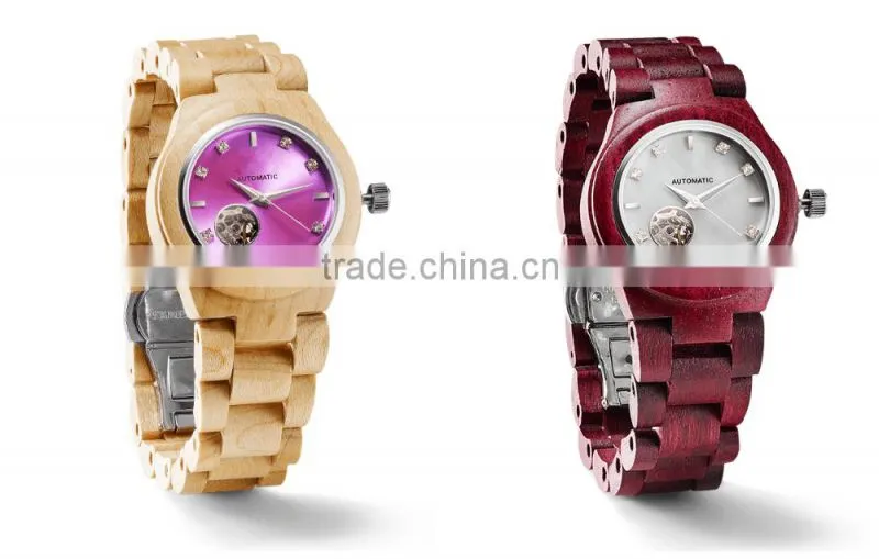 Best Selling 2016 Lovers Wooden Watch for Men Bamboo Women Wristwatch