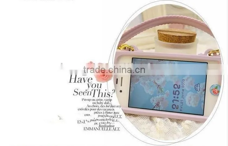 2013 Newest Silicone Bowknot Wallet Fancy Luxury Cell Phone Cases for Sumsung 9300/ 9500/ 7100 "11"