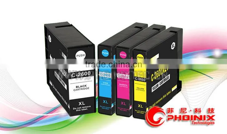 Office Printer Ink cartridge for PGI2600XL for Use in Canon MAXIFY IB4060/MB5060/MB5360