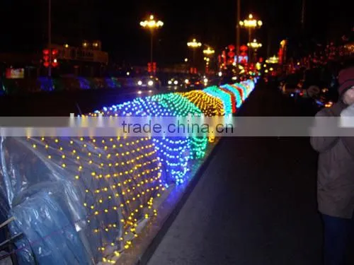 colorful led net light for home decoration, waterproof light