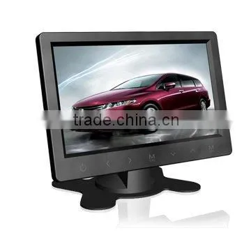 super slim 7 inch car monitor with touch button