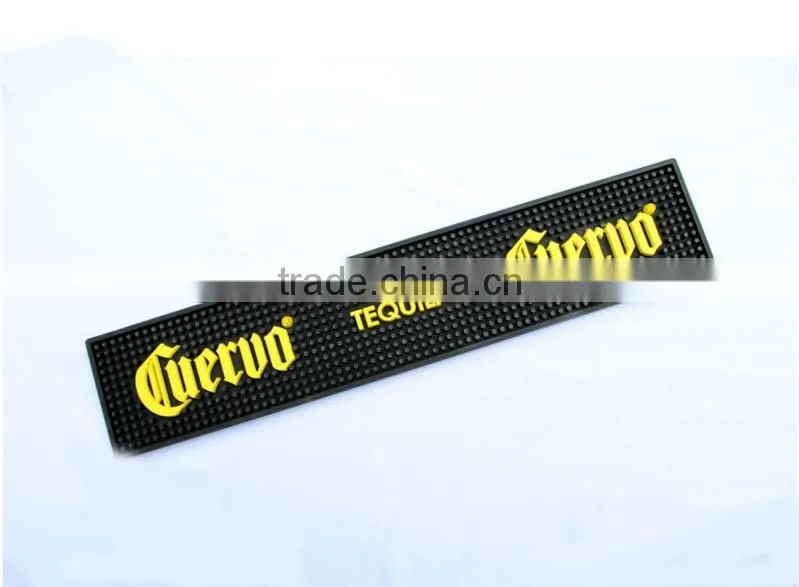 Drinkpromo branded bar mat PVC rubber bar mat