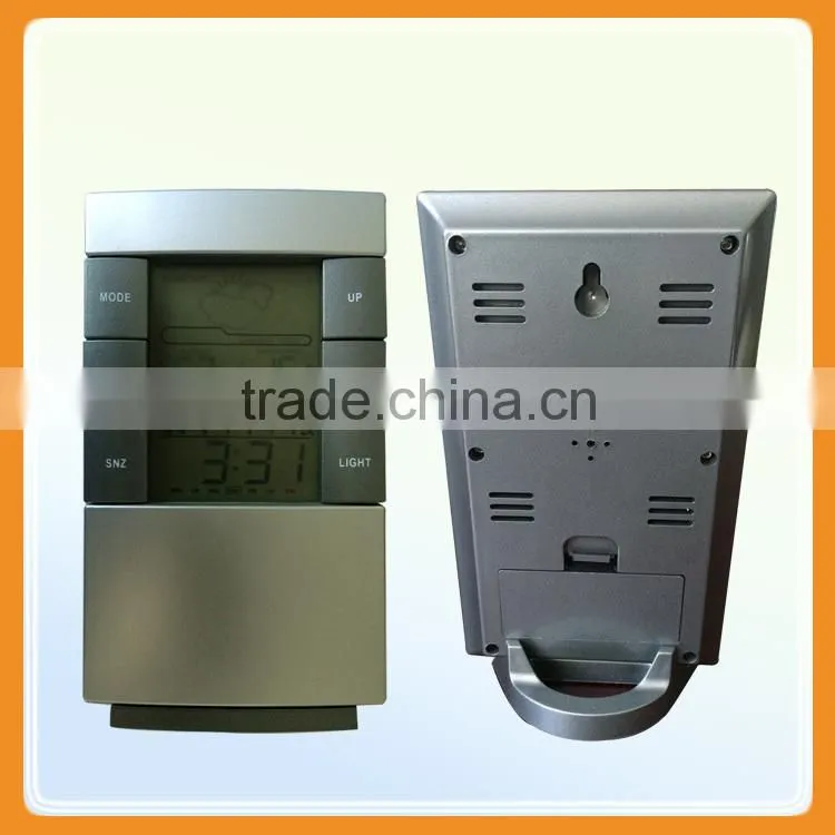 Weather station clock, weather station alarm clock ,weather forecast clock