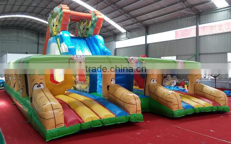 12m by 7m giant outdoor playground inflatable toy for kids