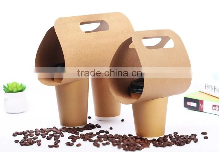 China manufacture of take out paper cup holder paper cup holder tray