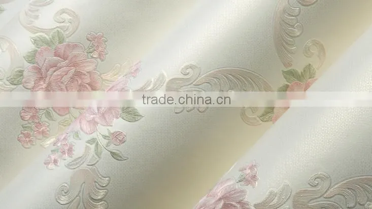high quality home decoration wallpaper rolls size