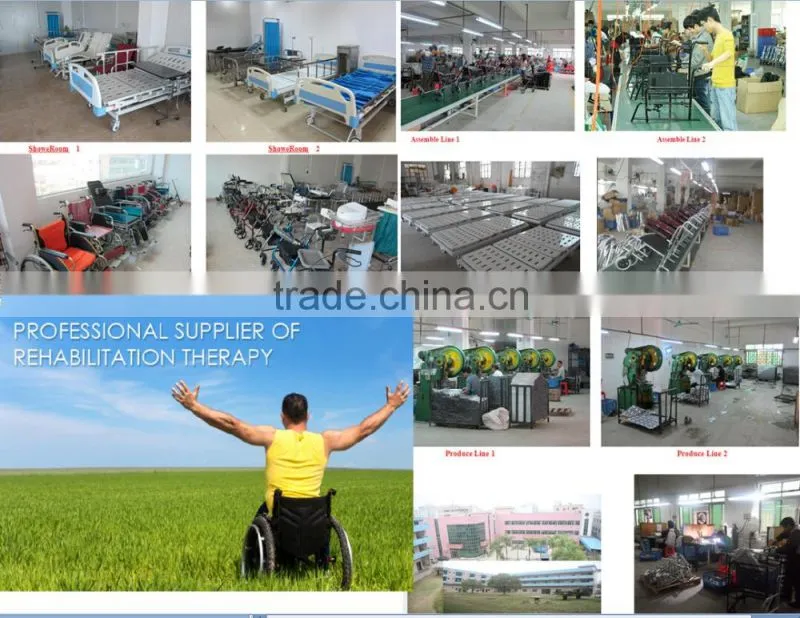 Foshan design the same hot as 809 wheelchair red colour