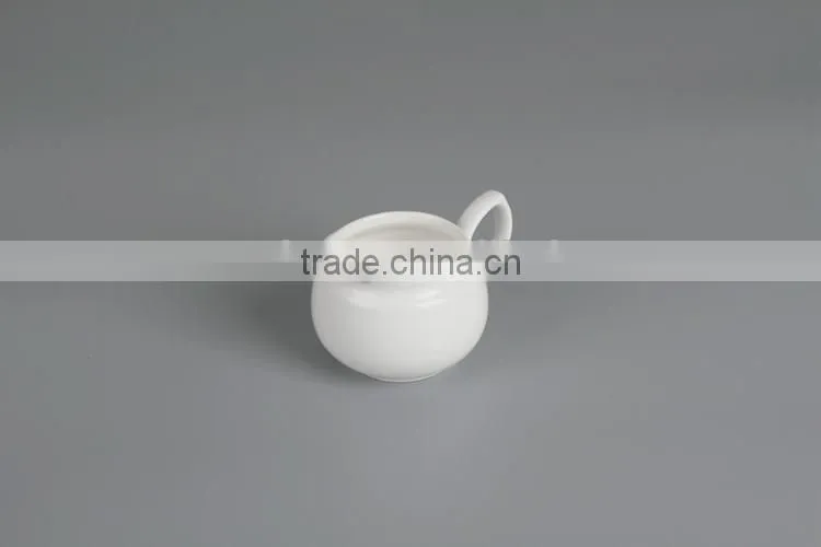 plain fine China ceramic coffee creamer