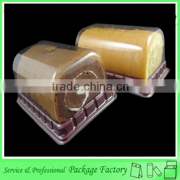 Transparent cheap blister hamburger baking tray