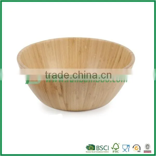Food-Safe Bamboo Salad Bowl