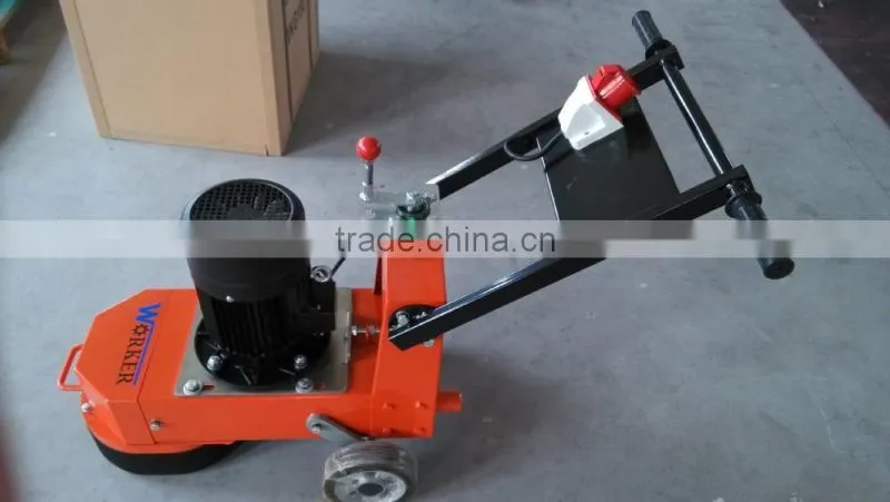 WKG250 playground concrete grinder diamond grinding cup wheel powered by motor or gasoline engine