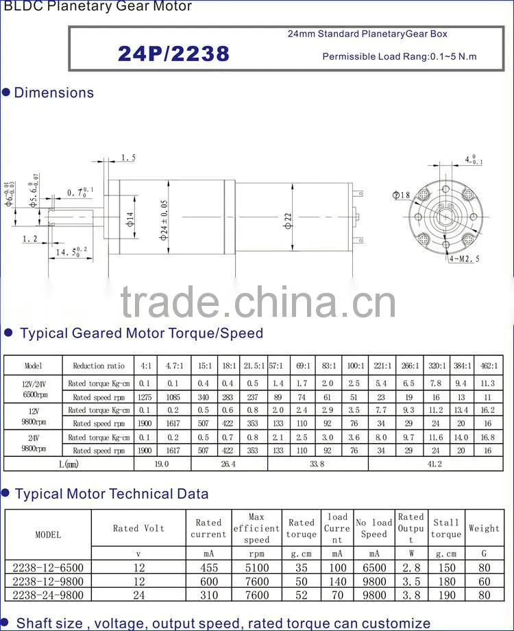Alibaba China supplier 12V 24V 28mm planetary gear motor