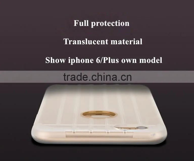 For iphone 6/plus Style case cover, Luggage TPU material
