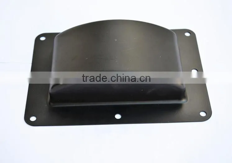 road case parts medium metal caster dish