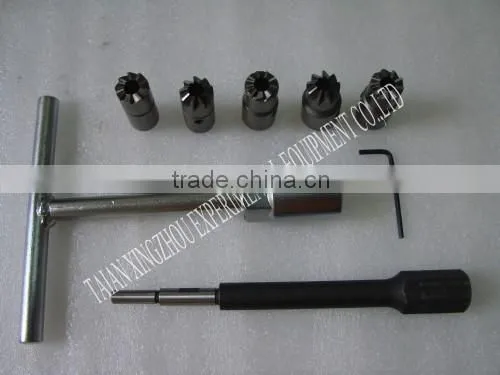 8 pics/set diesel injector seat cutter tools kit