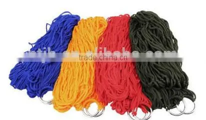 2015 super cheap net structure nylon hammocks