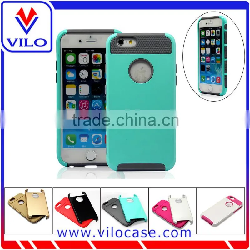 Multi-function hybrid combo stand slim armor case for samsung galaxy s6 edge