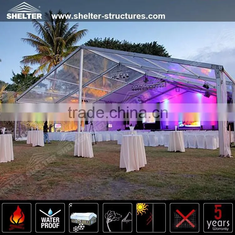 1000 People Luxury Transparent Wedding Tent for sale