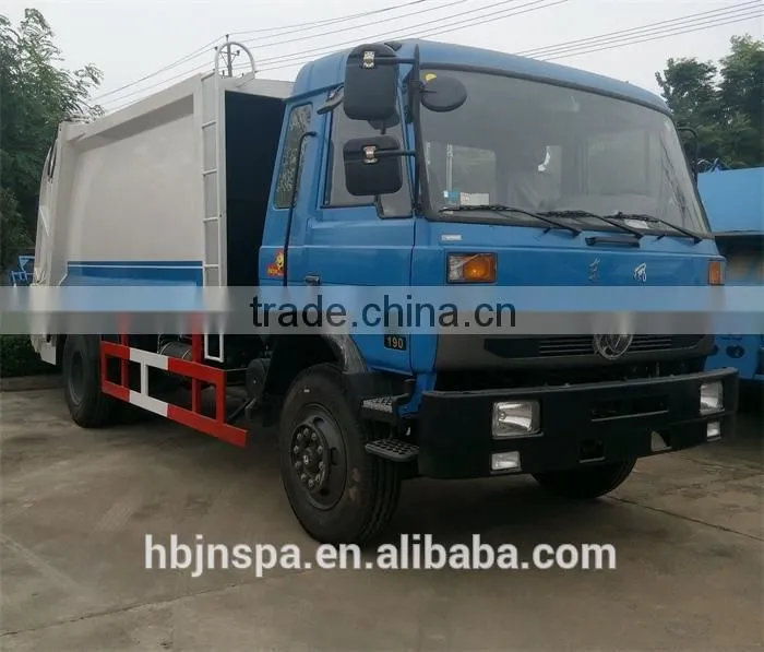 GOOD PRICE Dongfeng 153 12CBM white color Compactor Garbage Truck