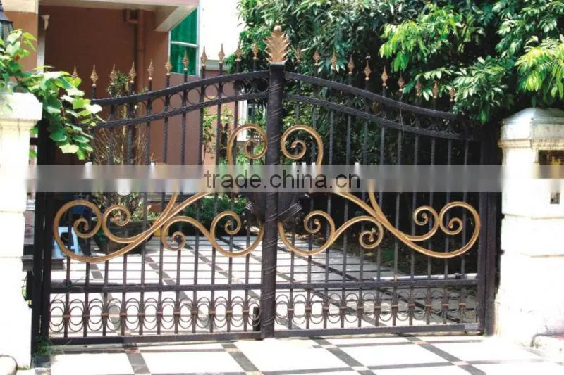 forge iron metal gate design