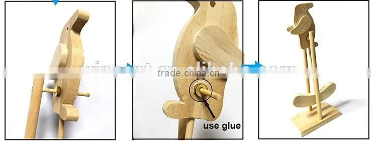 DIY Penguin Pendulum Educational Wooden Toy