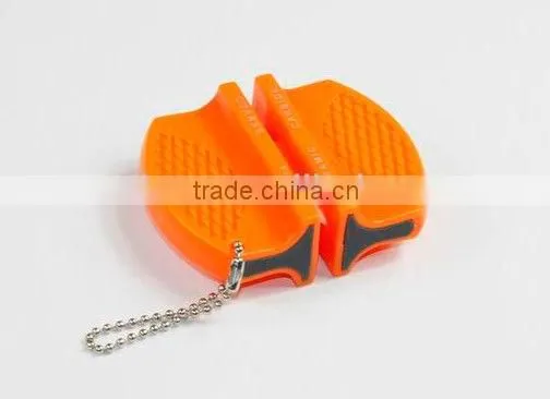US Hot Selling Pocket knife sharpener, Double Level
