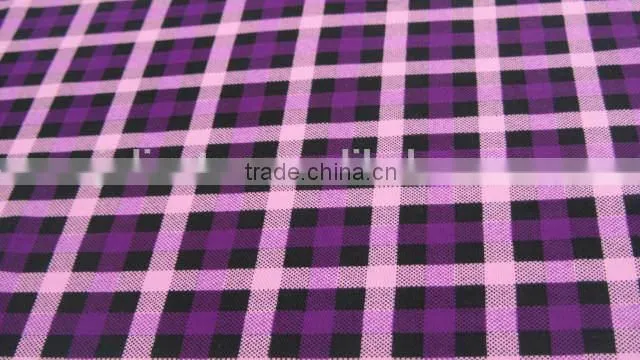 purple ultr-thin square nylon Spandex print fabric for making clothes
