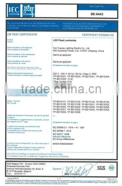 great material best standard ip65 outdoor led wall light