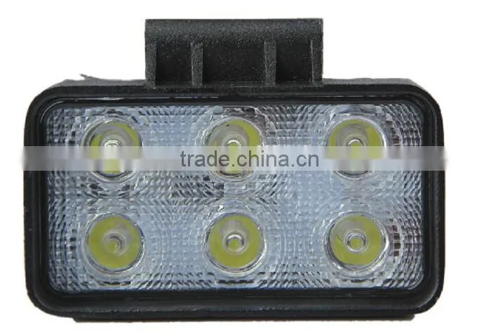10-30V 18W Spot/Flood LED Work Lights,Truck ,Off Road Auto 18W led working light, led working lamp,super bright led diving work