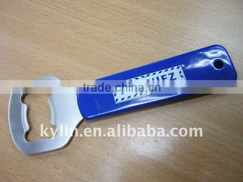 round shape plastic bottle opener