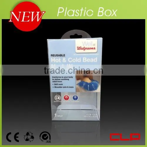 Small clear plastic packaging boxes