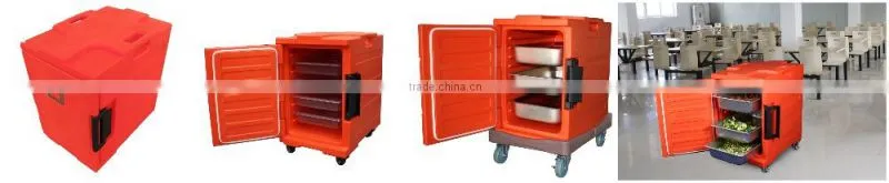 Insulated End Loading Food Carrier, Thermo boxes that fits GN 1/1 containers