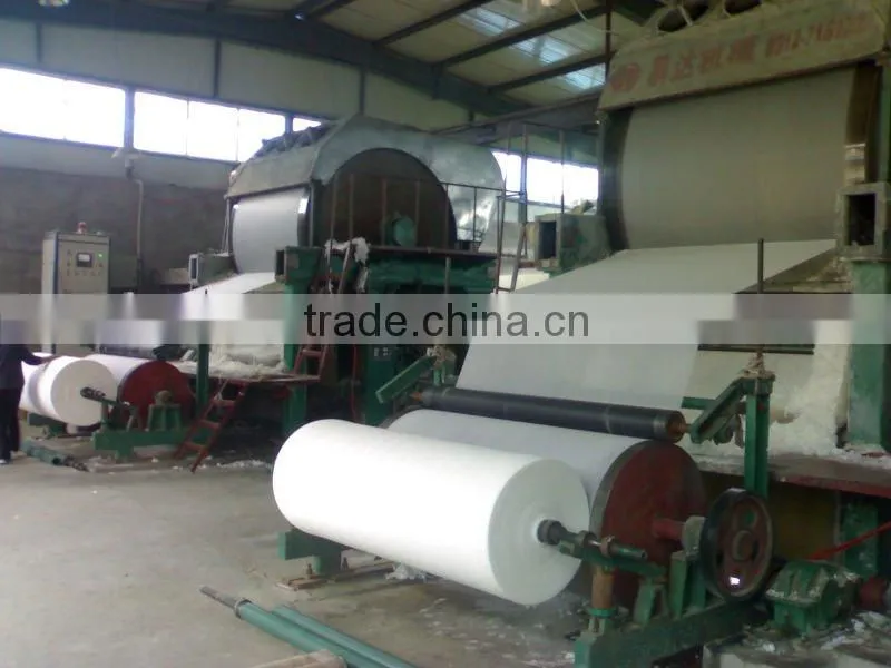 Alibaba 1760mm high speed tissue paper machine
