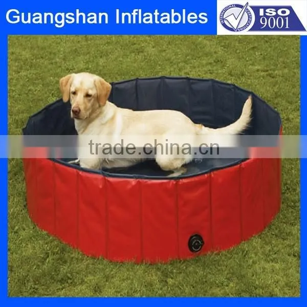 inflatable plastic dog swimming pool