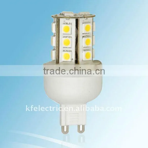 2 Years Warranty ODM OEM Factory High Lumen 3W 220V G9 LED Bulb G9 LED G9 G93C