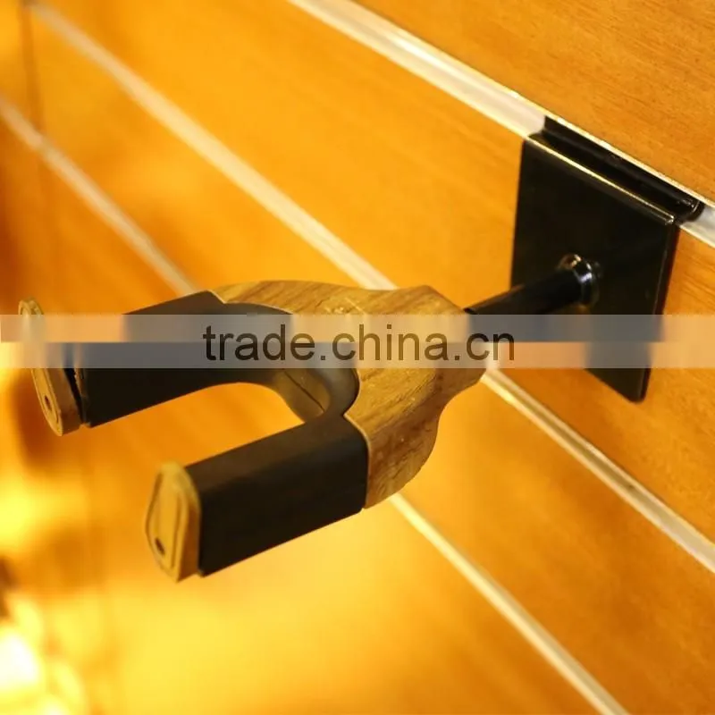 Auto Lock Long Wall Hanger Type Wooden Guitar Hanger