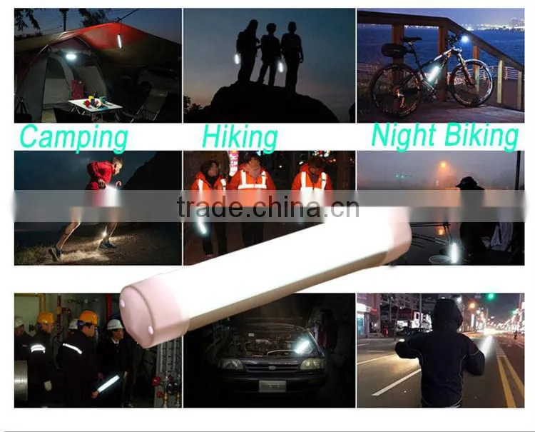 USB Rechargeable led tube led campping hiking lamp Outdoor Portable Dimmable Led tube torch light,mini tube,led for bike