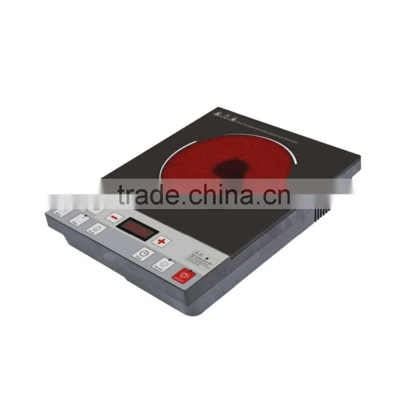 Aluminium body/handles CB,CE, stainless steel bodyceran ceramic hob handle electric infrared cooker price
