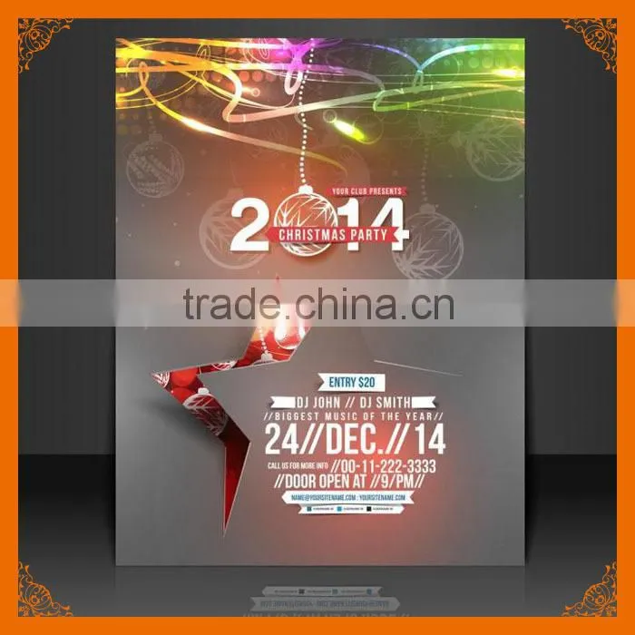 advertising paper flyer printing service