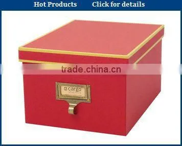 white large capacity leather box for hamper hot sale