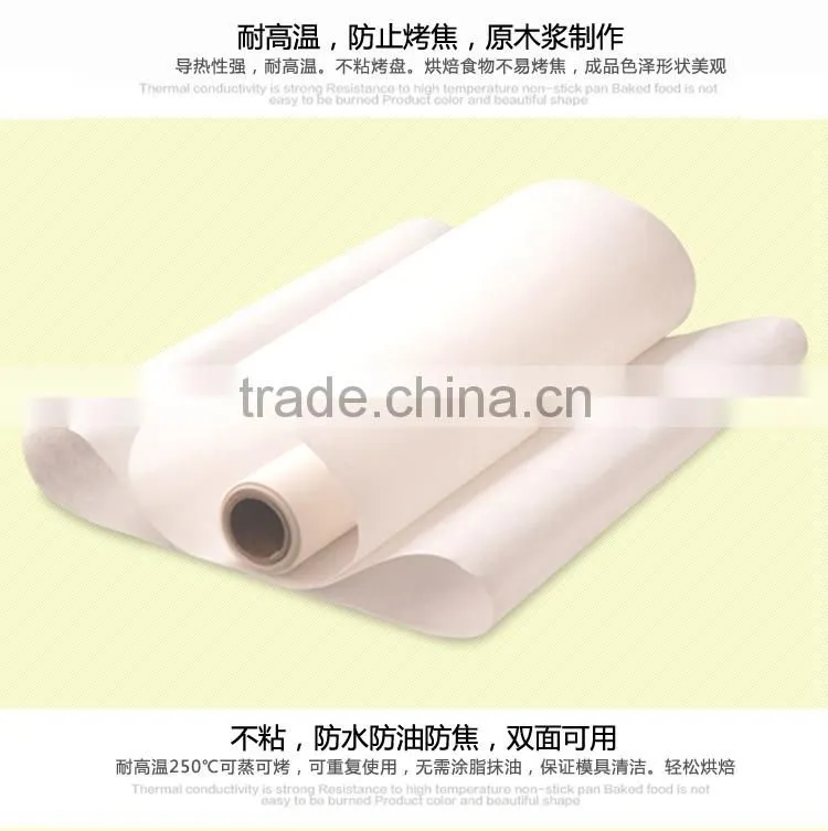 8333 BAKEST new package 5 meters barbecue paper high quality baking paper in roll with multi-use