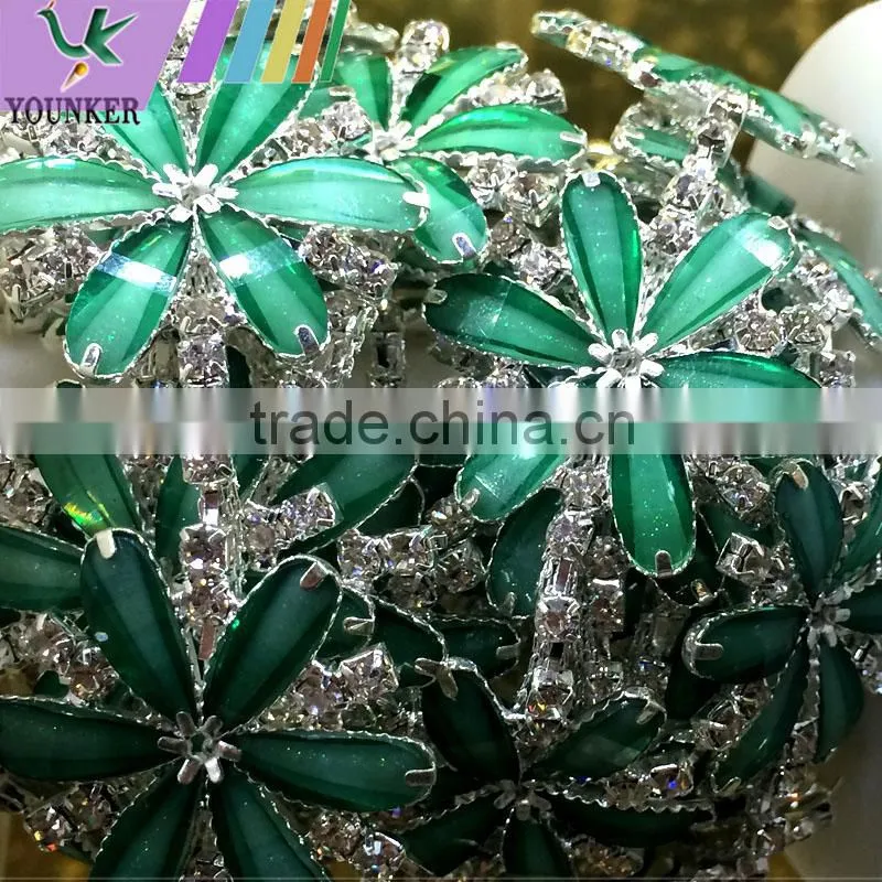 Bling Bling Fashion latest Fancy Rhinestone Cup Chian For Garments,bags,shoes decorations YSC25