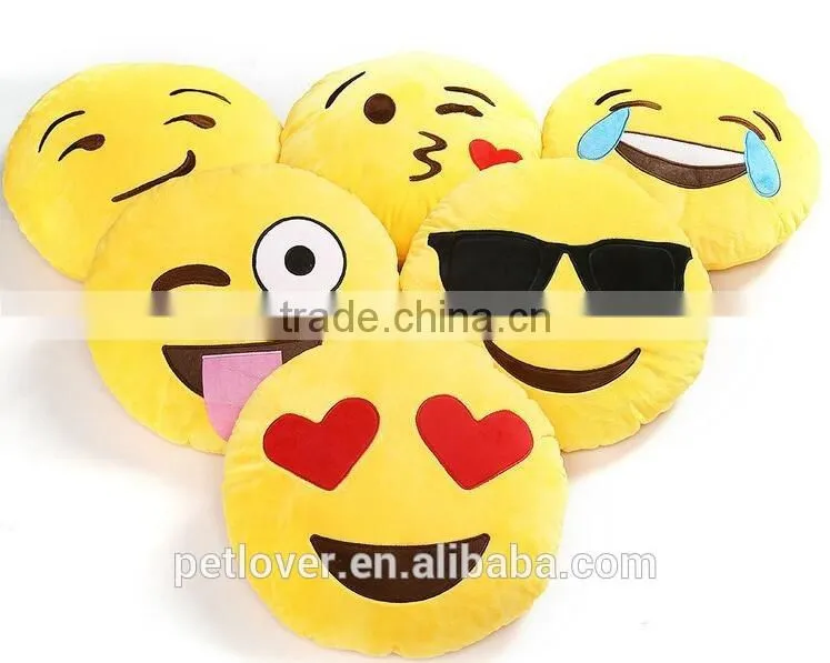 cute emoji pet toys for dog 2016