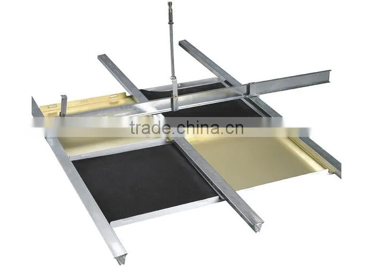Akzo nobel powder coating aluminum / metal frame suspended clip in ceiling tiles or panels