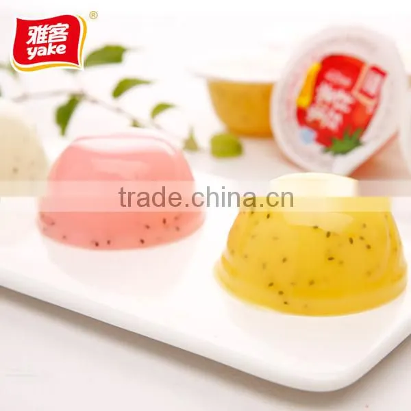 Yake 80g jelly pudding with vanilla seeds