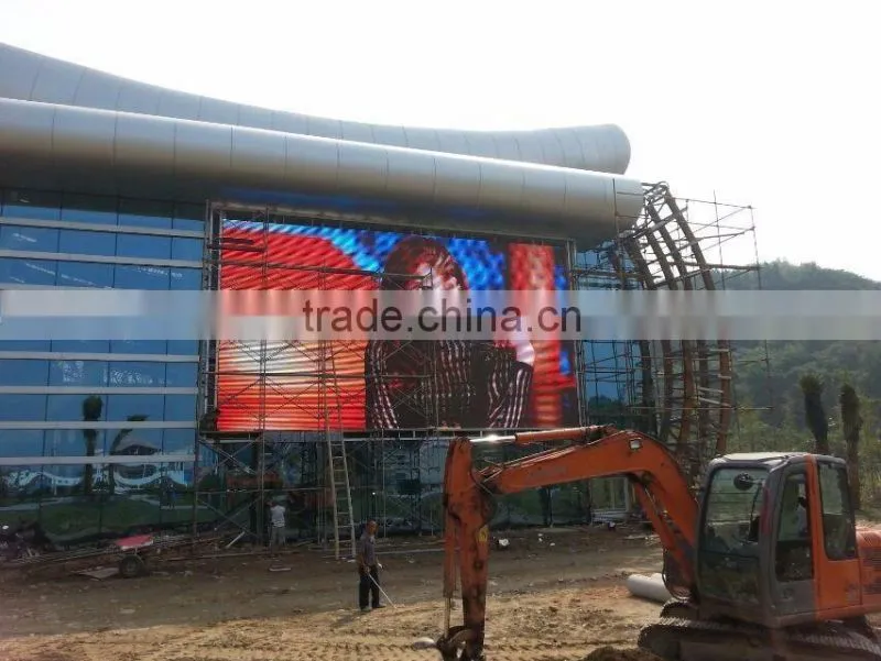 full color P10 outdoor led display screen video hot free video play led screen for sale