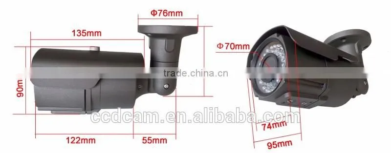 Products Manufacturer Full HD 1080P Security Camera Outdoor Night Vision Onvif P2P Camera 2MP IP Bullet