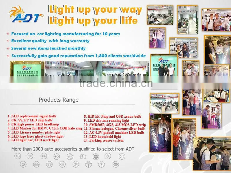 E27 110-240V high power led lamp with white color