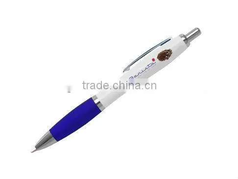 Full Colour Curvy Pens - White Barrel